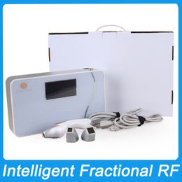 Fractional RF Anti Aging Winkle Removal Facial Skin Rejuvenation Face Lifting Body Shaping Sculpting Dot Matrix Intelligent Radio Frequency Machine with 3 Heads