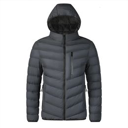 Men s Fur Faux 2024 Autumn Winter Men Warm Waterproof Parkas Jacket Coat Hooded Casual Brand Windproof Thick Outwear Hat Male 231219