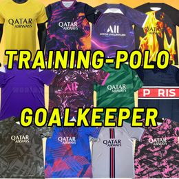 22 23 soccer jerseys PLAYER 30 MBAPPE HAKIMI SERGIO RAMOS WIJNALDUM football shirt 2022 2023 men uniform enfants maillot de foot POLO goalkeeper training suit