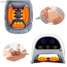 Electric massagers Electric Air Pressure Leg Massager for Arthritis Joint Pain Relief Vibration Presotherapy Infrared Heated Knee Massager KneecapL231220