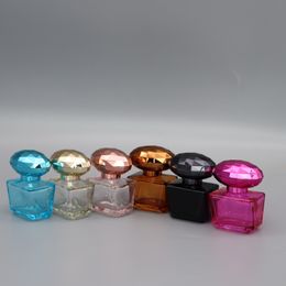 30ML Colour premium perfume bottle Portable perfume dispenser Glass empty bottle delicate cosmetic spray bottle