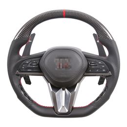 Car Steering Wheel Compatible for Nissan GTR Real Carbon Fiber Automotive Accessories