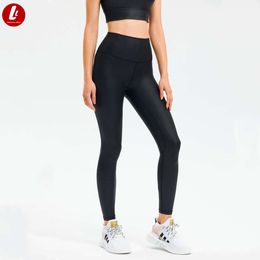 Lu Align Lu Pant Yoga LIQUID Classic 2.0 High Waist Pants Fitness Leggings Women Squat Proof Compression Gym Training Sport Tights Lemon Workout Gry LL