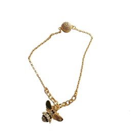 Swarovski Necklace Designer Jewellery Women Original Quality Pendant Necklaces Womens Buckle Bee Bracelet Gift