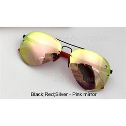 Aviation designer sunglass men driving uv protection flash lens sun glasses special trend Colour changing Sunglasses men's fis309q