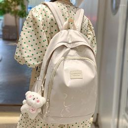 School Bags Ladies Nylon High Capacity College Backpack Fashion Female Student Bag Girl Travel Book Laptop Women Leisure