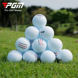 PGM Golf Balls Three Piece Match Ball TPU with Triple Line Soft and Controllable Hits Golf Accessories Q027 231220
