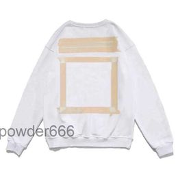 Designer Pullover Herren White Sweatshirt Youth Hoodie Fashion Hoodies Finger Ow Brand Hooded Clothes 8CGG