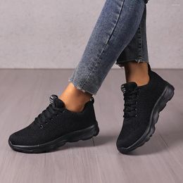 Dress Shoes Women's Knit Sneakers Lightweight Casual Breathable Running