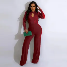 Casual Dresses 2023 Dress Sequins Fold Jumpsuits Elegant For Women Summer Costumes Female Fashion Woman Sexy Bodycon Midi