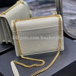 Fashion Shoulder Handbag Woman Bag Women Purse Clutch Original box lady bags handbags designer alligator294x