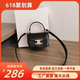 Top quality Celins's brand classic caviar genuine leather Luggage Crossbody 2023 New Winter Summer Versatile Bag for Women Unique and High endWith original Logo