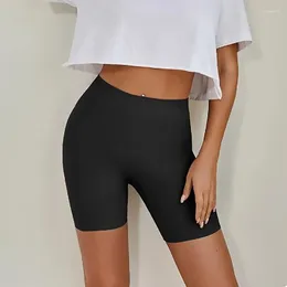 Active Shorts Summer High Waist Yoga Pants Shrunk Elastic Soft Hip Lifting Fashion Casual Sexy Skin-Friendly Design Embarrassing