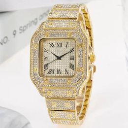 Wristwatches Fashion Mens Stainless Steel Watches Luxury Silver Quartz Wristwatch Men Business Casual Watch Reloj Hombre Montre Homme
