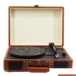 Other A/V Accessories Av Vinyl Player Turntable Record With Bluetooth And Usb Phonograph For 334578 Video Recordereu 221114 Drop Del Dh9Jk