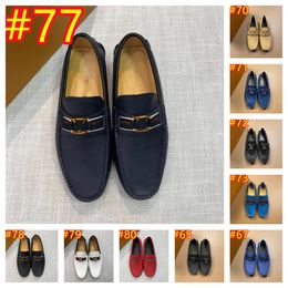 80Model Genuine Leather Luxurious Men Shoes Spring Fashion Leather Men Loafers Flats New High Quality Designer Dress Shoes For Men Driving Shoes