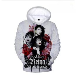 Selena Quintanilla 3D Print Oversized Women/Men Hoodie Sweatshirt Y2K Streetwear Hip Hop Pullover Hooded Jacket Casual Tracksuit