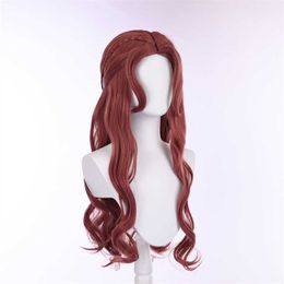 Love of Light and Night: Female Lead Thornbird Cos Wig Simulated Human Head Skinny Top Long Curly Hair Cosplay Anime