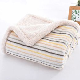 Blankets Born Baby Blanket Super Soft Infant Boy Girl Bedding Quilt 100 150CM Crib Plaid Sofa Sleepsack Stroller Swaddling Winter Warm