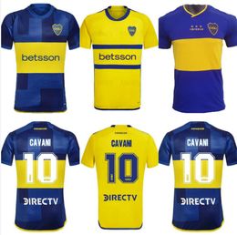 23/24 Boca Juniors CAVANI Soccer Jerseys 2023 Home MARADONA BULLAUDE ZEBALLOS FERNANDEZ Shirts Benedetto JANSON BARCO VILLA TABORDA football Uniform S-2XL