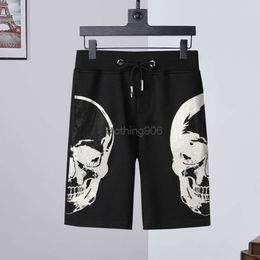 crystal Skull designer Beach Shorts Men tights Drawstring Relaxed Homme Fashion luxury clothes print letters man Summer Casual Running Basketball Sweatpants M-3XL