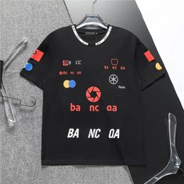 Men tee shirt designer shirt men tshirt man black tee womens clothes fashion letter simple crewneck print short sleeves for men and women cottons Tops