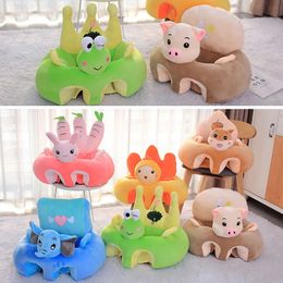 Dining Chairs Seats Cartoon Baby Support Seat Washable No Filler Sitting Chair Breathable Feeding Cases Antiskid for Toddlers Supplies 231219