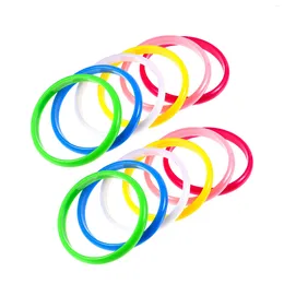 Charm Bracelets Adult Crafts Solid Colour Bangle Wristband Colourful Bracelet Miss Resin Kid Party Children's Jewellery
