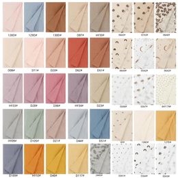 Blankets Born Wrap Blanket Crepe-Cloth Kids Bath Towel Muslin-Towel Stroller