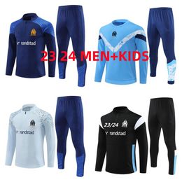 22 23 24 soccer jerseys MarseilleS Training suit maillot foot CUISANCE GUENDOUZI ALEXIS GERSON PAYET CLAUSS football men kids VERETOUT Under