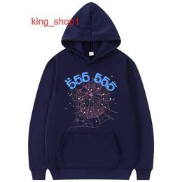 sp5der Mans Kanyes Spider Hoodie Tracksuit Jacket Spi5er 555 hoodies Fashion Streetwear Printed Hoody Men's And Women's Couple's Sweater Trend Red 7 M7LS