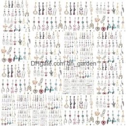 Navel Bell Button Rings Wholes 20Pcs Mix Style Belly Ring Body Piercing Dangle Beach Jewellery Drop Delivery Dhbe5239l
