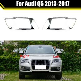 Auto Head Lamp Light Case for Audi Q5 2013 ~ 2017 Car Front Headlight Lens Cover Lampshade Glass Lampcover Caps Headlamp Shell