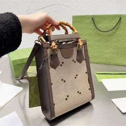 g-print Designers Tote Bag Designer Luxurys Handbags Women Bamboo Ladies Fashion Purses Totes leather Handbag shoulder bags