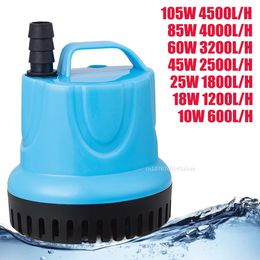Other Faucets Showers Accs 101825456085105W 6004500LH Submersible Water Pump 220V Aquarium Fish Pond Tank Spout Marin Temperature Control Clean 231219