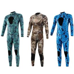 Wear NEW Men Camouflage Wetsuit 3mm Neoprene Surfing Scuba Diving Snorkelling Swimming Body Suit Wetsuit Surf Kitesurf Equipment 3XL