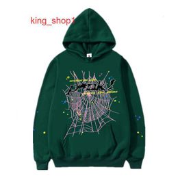 sp5der Mans Kanyes Spider Hoodie Tracksuit Jacket Spi5er 555 hoodies Fashion Streetwear Printed Hoody Men's And Women's Couple's Sweater Trend Red 17 PCFU