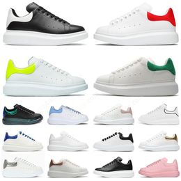 designer oversized black white leather sneakers shoes mens womens youth platform casual trainer run shoe 2024 new multicolor red gree beige pink suede lace up tennis