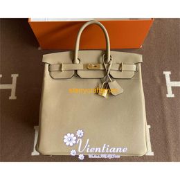 Designer Handbags 40cm Totes Bags Bag Haut a Courses 40cm Trench Coat Grey S2 Trench Toco Gold Buckle HBYZ HBWM