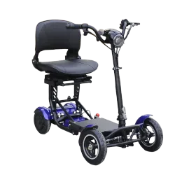 10Inch Folding Mobility Scooter New Style 36V500W Dual Motor 4 Wheel Electric Scooter For The Elderly Big Seat Armrest Removable