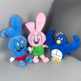 New Riggy Monkey Plush Blue Rabbit Plush Toys Stuffed Animals Christmas Gift