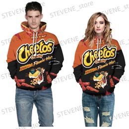 Men's Hoodies Sweatshirts Mens Sweatshirts New Fashion Casual Hiphop Harajuku Hooded Outfits Men Women Cheetos Food 3D Print Hoodie Long Sleeve Sudaderas T231220