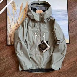 Herren Bone Bird Jacke Arcterys Marke Beta Lt Winddichte und atmungsaktive einlagige Hartschale Ancestor Jacke Arc Arc Mantel Arcterxy 9999ESS