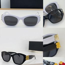 Womens Fashion Oval Frame Sunglasses Luxury Letter Legs High Quality Resin Lenses with Multi Colour Options Top of the line Original Packaging Box BB0311SA