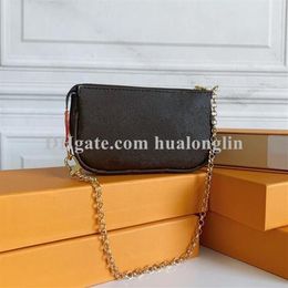 quality woman wallets small handbag wallet purse leather clutch original box flower grid336v