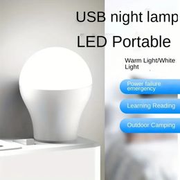 Brighten Up Your Nights with This 1pc USB Plug Lamp: Mobile Power Charging, LED Reading Light, and More!