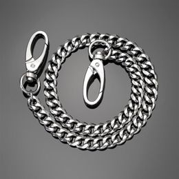 Chains Punk Rock Metal Stainless Steel Pants Waist Chain Men Women Key Wallet Keychain Jeans Unisex Hip-hop Jewellery Gift251U