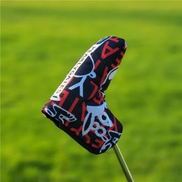Other Golf Products Many Styles Magnetic Putter Cover Club Head Covers for Leather Blade Headcover 231219