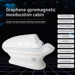 New arrival Oxygen Negative Ions Graphene Slimming Capsule Infrared Ozone Hydrogen detox weight loss whitening Sauna Capsule beauty machine