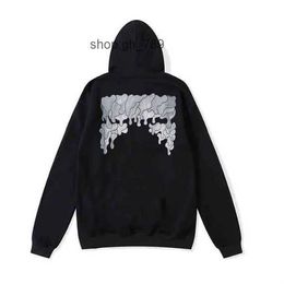 offwhite Men's Hoodies Sweatshirts 2023 New Mens Black T-shirts Offs White p Off Style Trendy Fashion Sweater Painted Arrow Crow Stripe Hoodie 15 HXBC